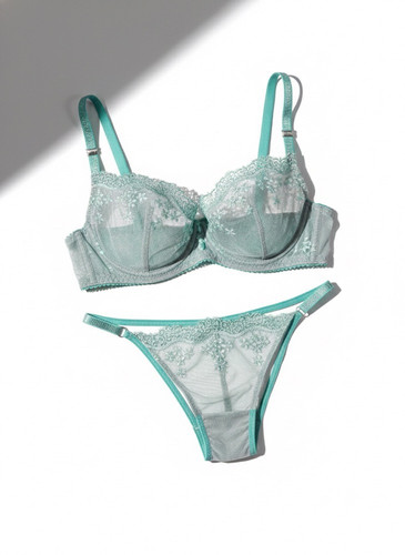 ست توگاز کمر یاردی شورت لامبادا فیروزه ای